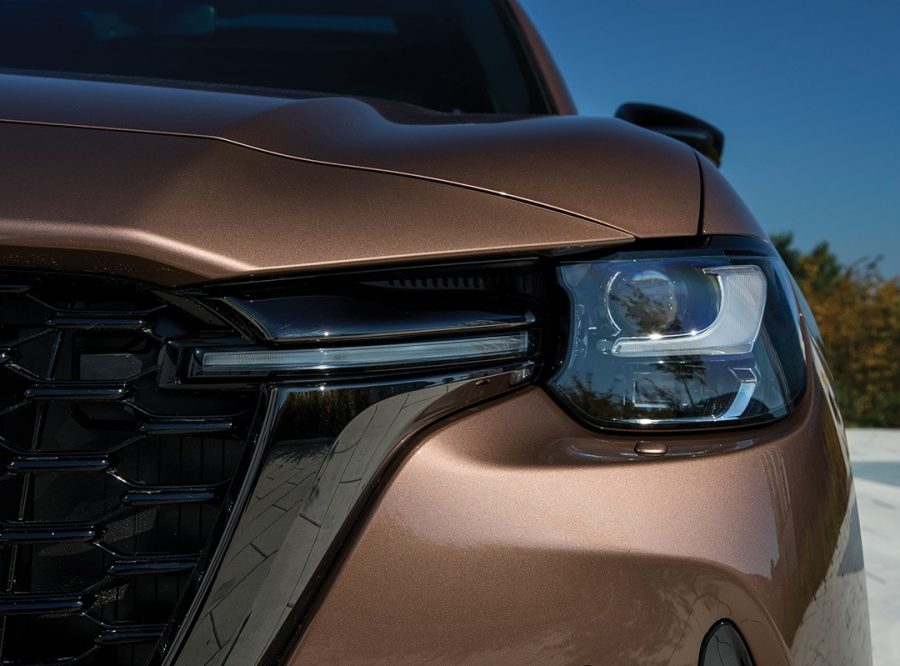 Illuminate every road ahead with precision. The Mazda CX-80’s signature LED headlamps combine sleek aesthetics with advanced lighting performance, giving you confidence and clarity, day or night.