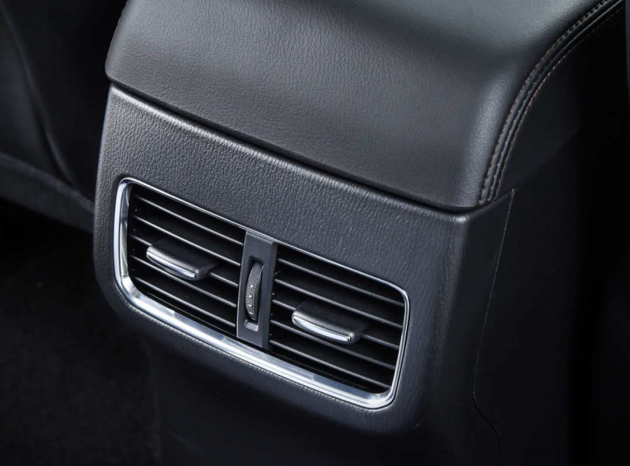 Rear air conditioning vents.